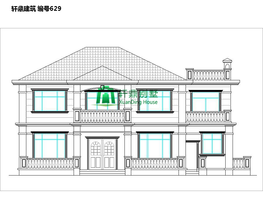 中式二層自建別墅設計圖1.jpg 中式二層自建別墅設計圖1.jpg
