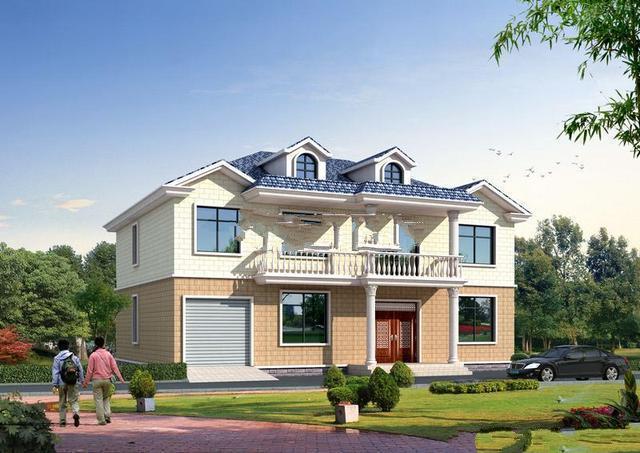 簡單的兩層新農村自建住宅 簡單的兩層新農村自建住宅