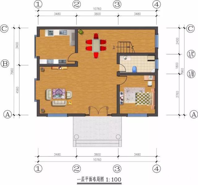 農(nóng)村二層小別墅的設(shè)計圖 農(nóng)村二層小別墅的設(shè)計圖