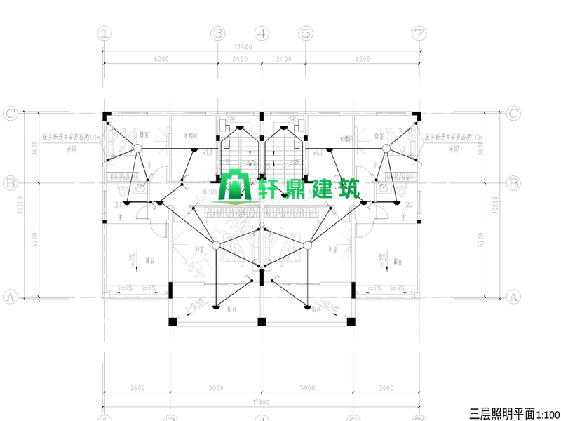 雙拼戶型設計 雙拼戶型設計